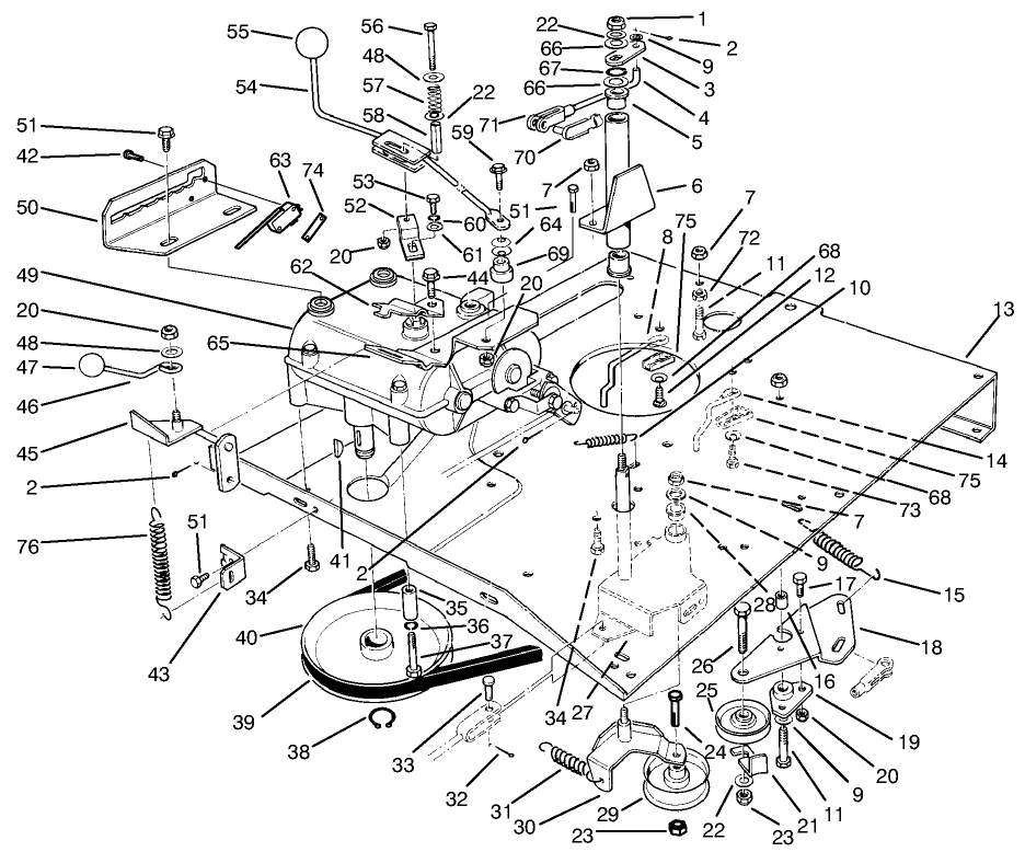 Transmission & Linkage Assembly