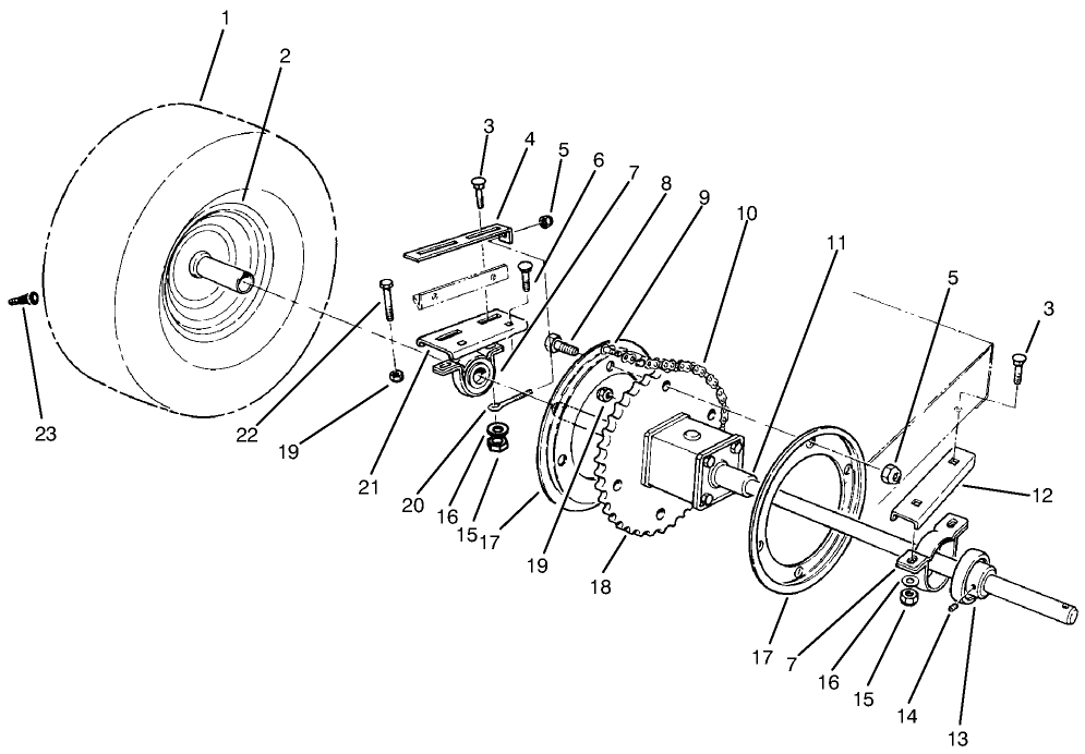 Rear Axle Assembly