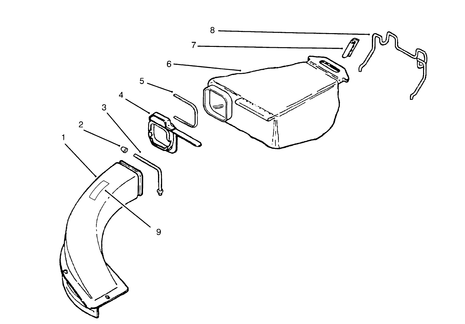 Rear Catcher Assembly (model No. 10520 Only)