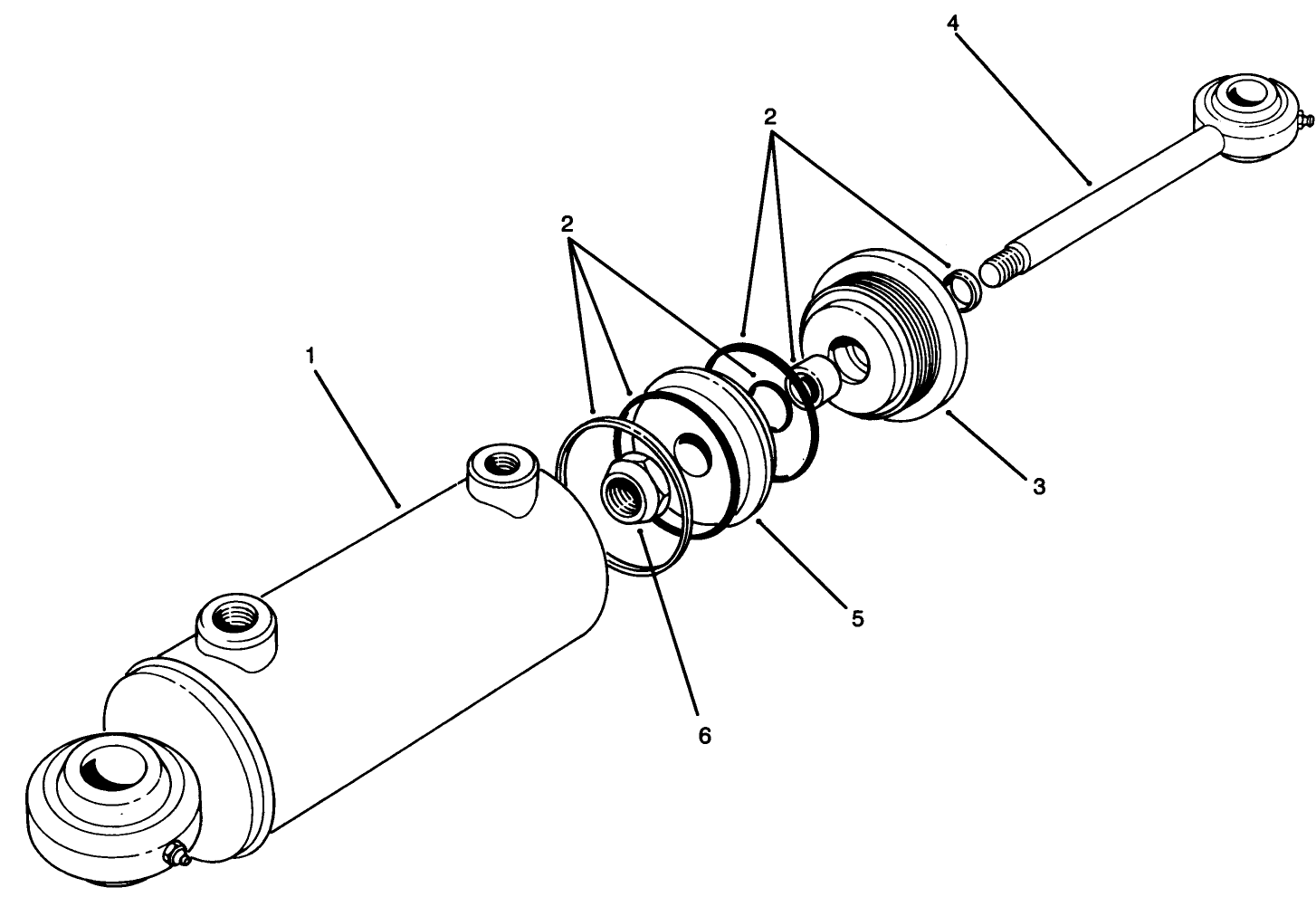 Hydraulic Cylinder No. 76-2070