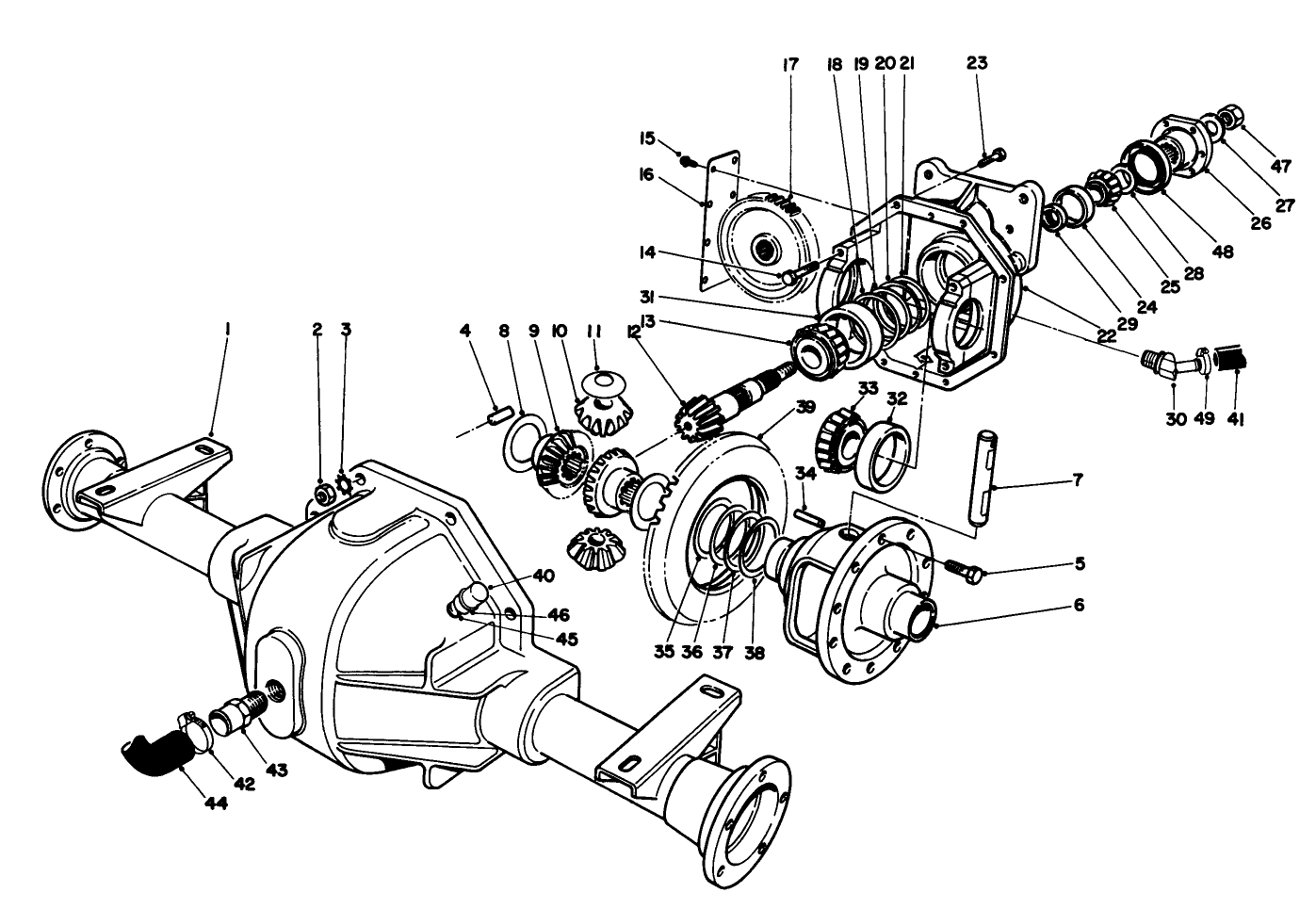Front Axle Assembly No. 92-2377