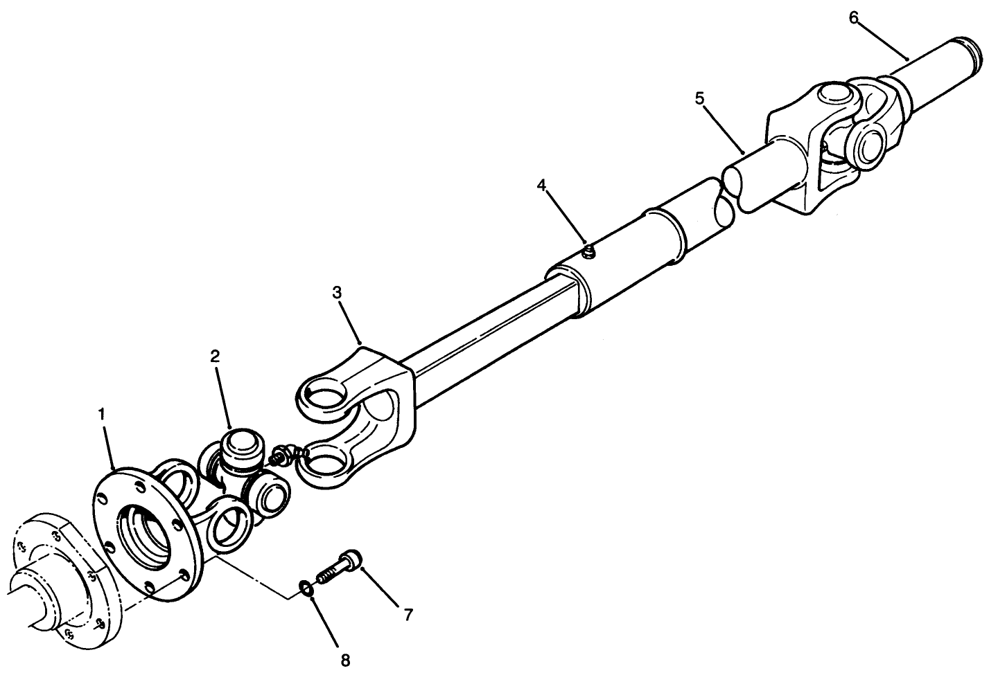 Drive Shaft Assembly No. 92-5084