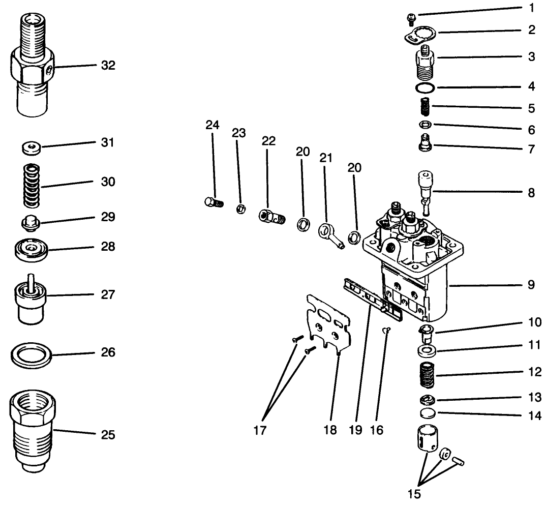 Fuel Injection Pump Assembly