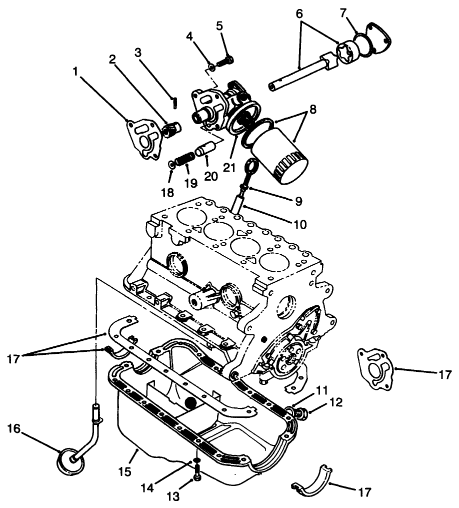 Oil Pump & Filter Assembly