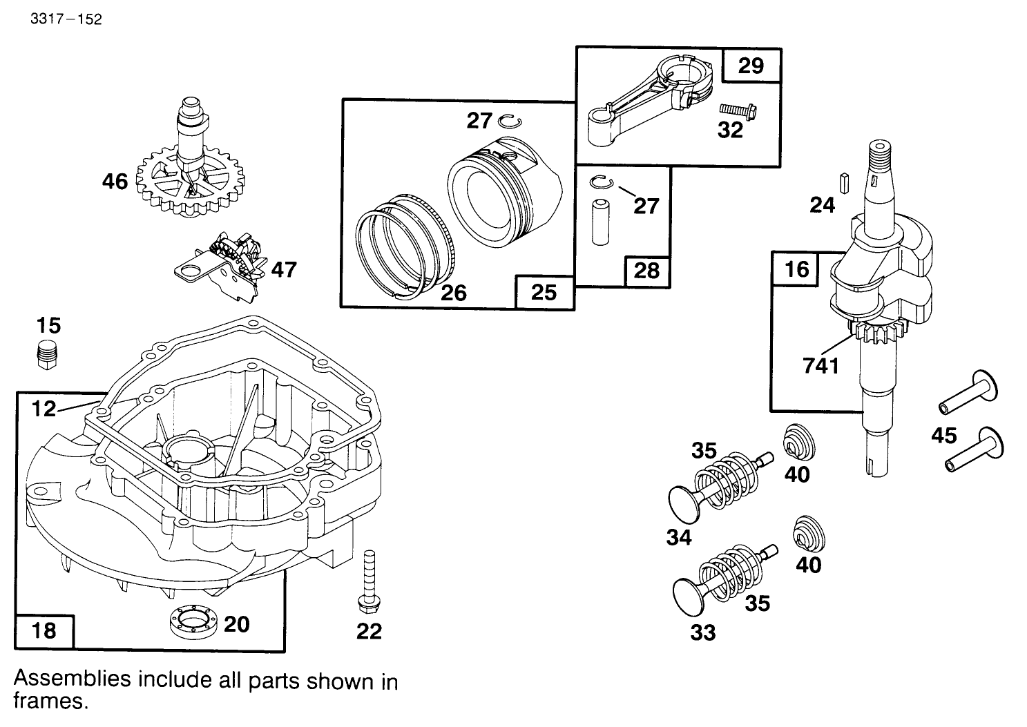 Engine Briggs & Stratton Model 127802-0640-01