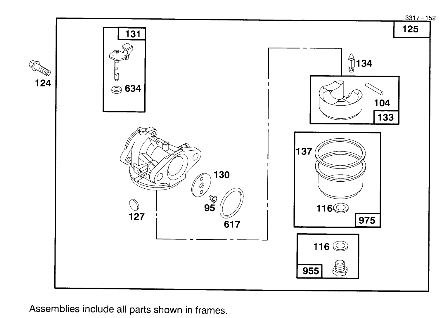 Engine Briggs & Stratton Model 127802-0640-01