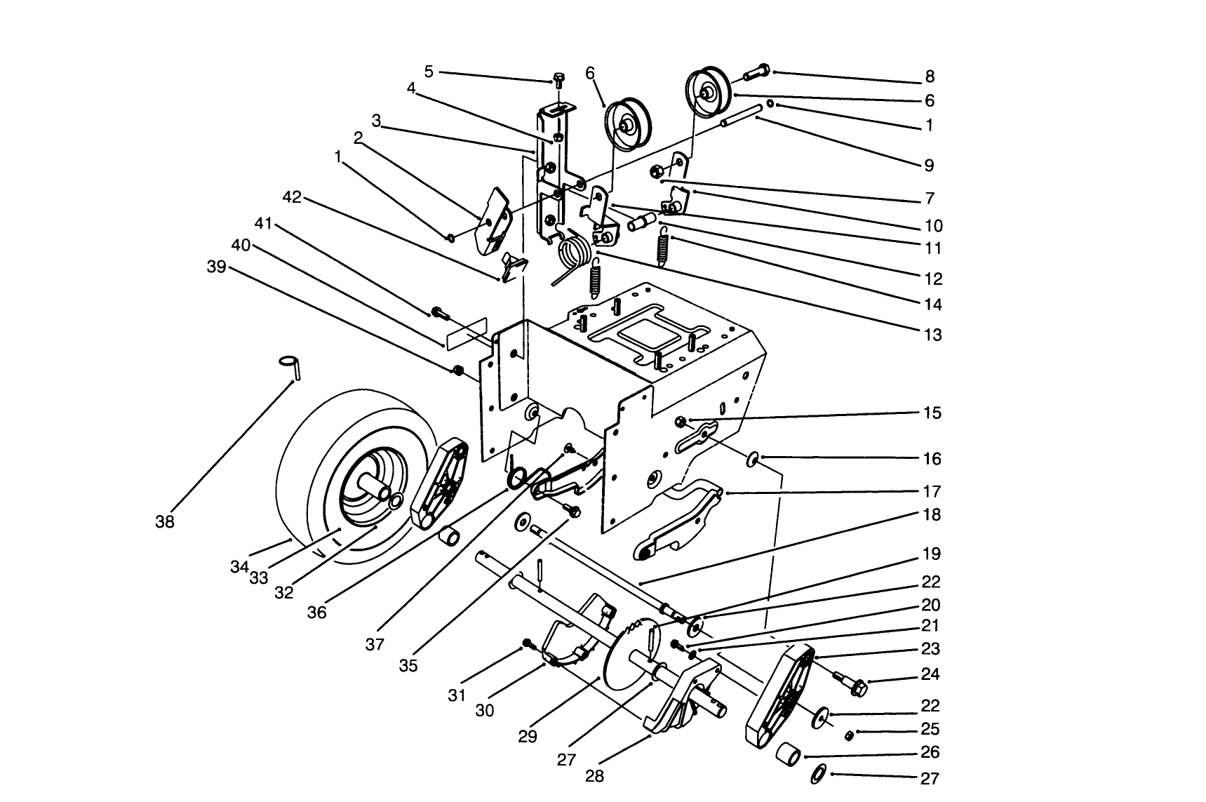 Traction Drive Assembly