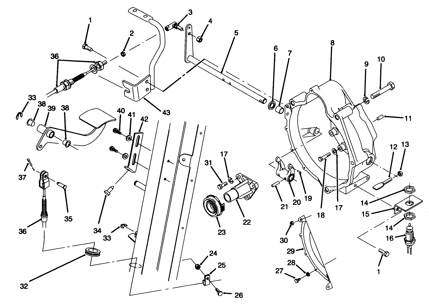Clutch Linkage Assembly