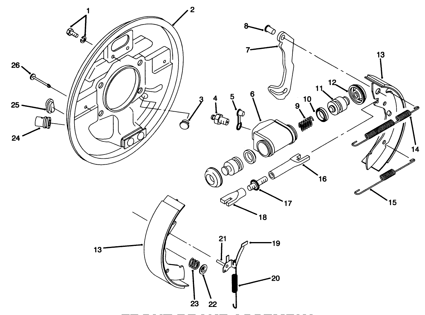 Front Brake Assembly