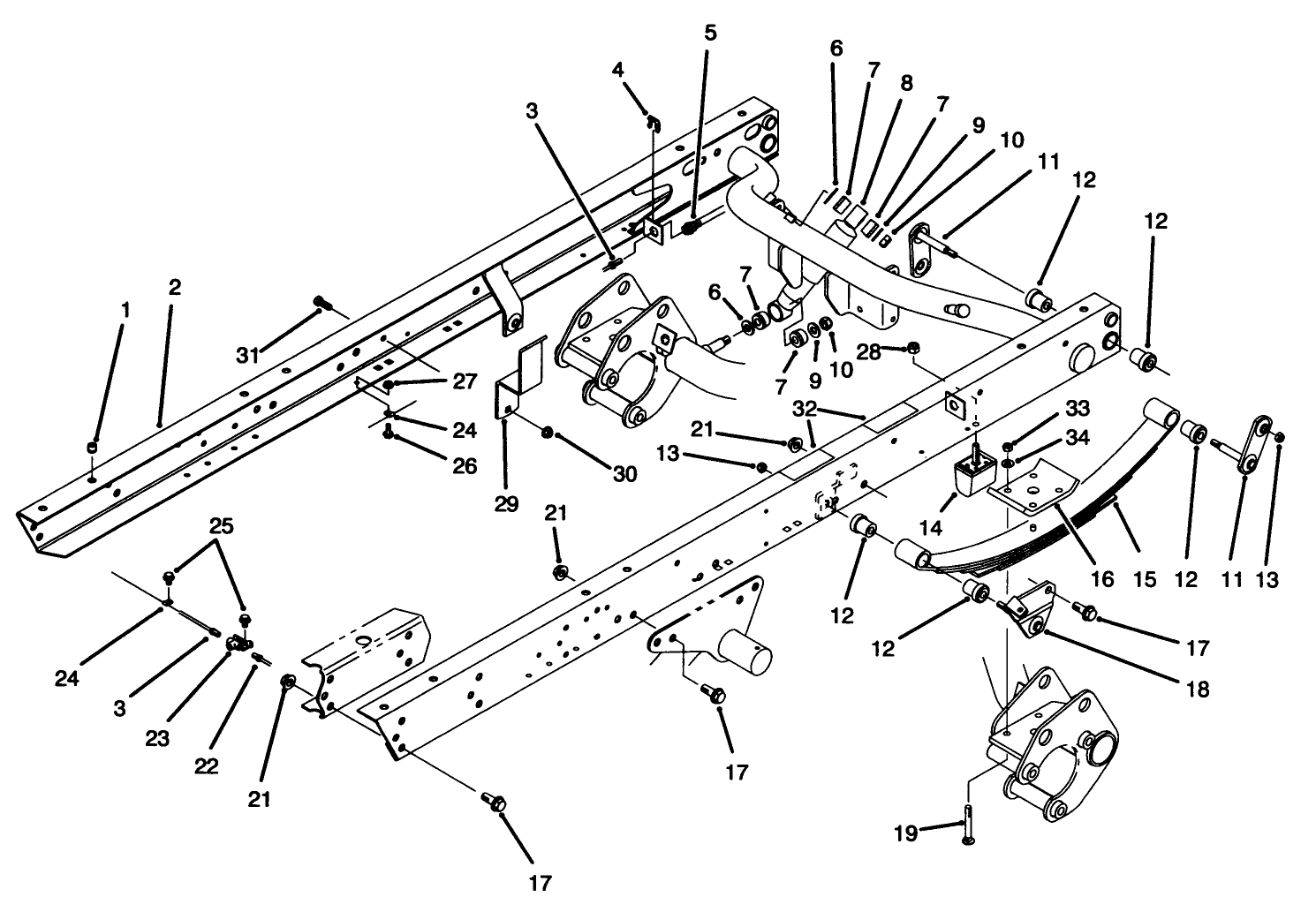 Rear Frame Assembly