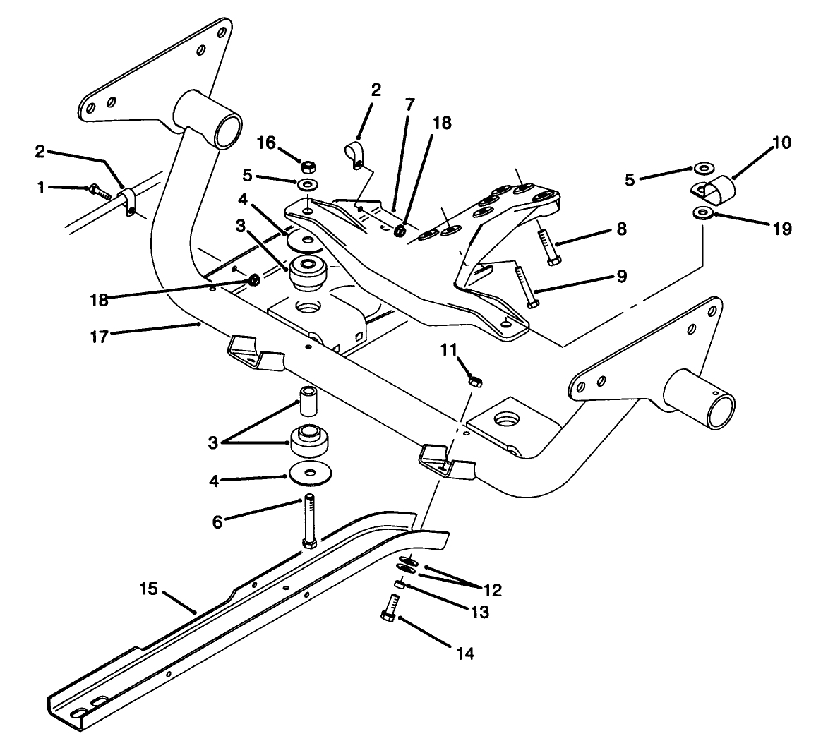 Engine Frame Assembly