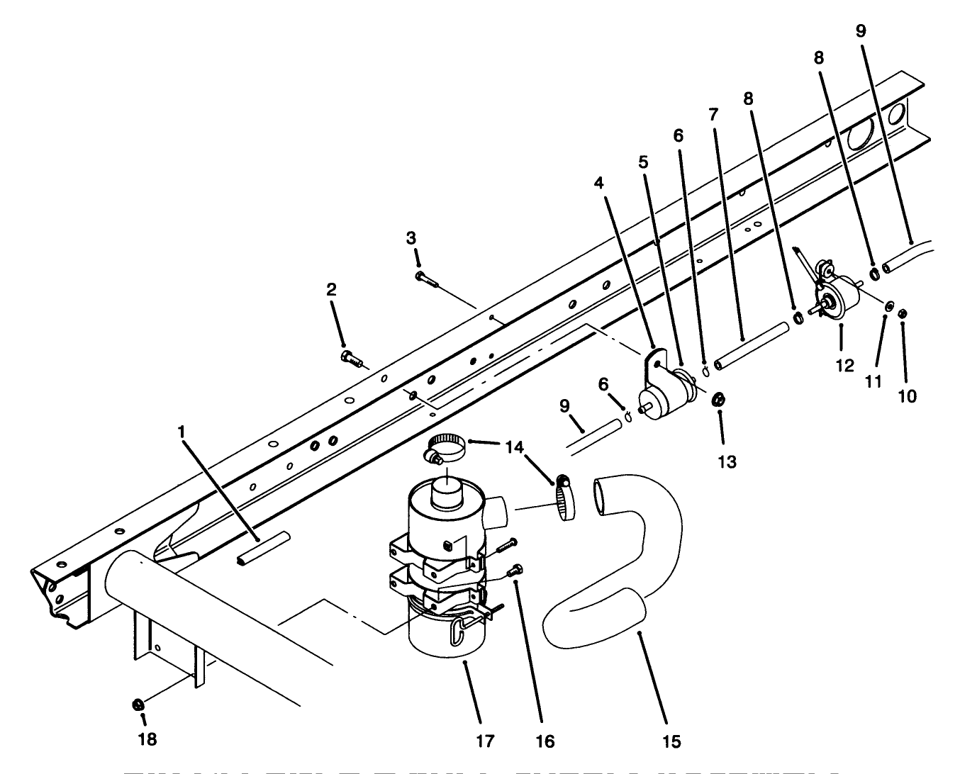 Air Cleaner & Fuel Supply Assembly