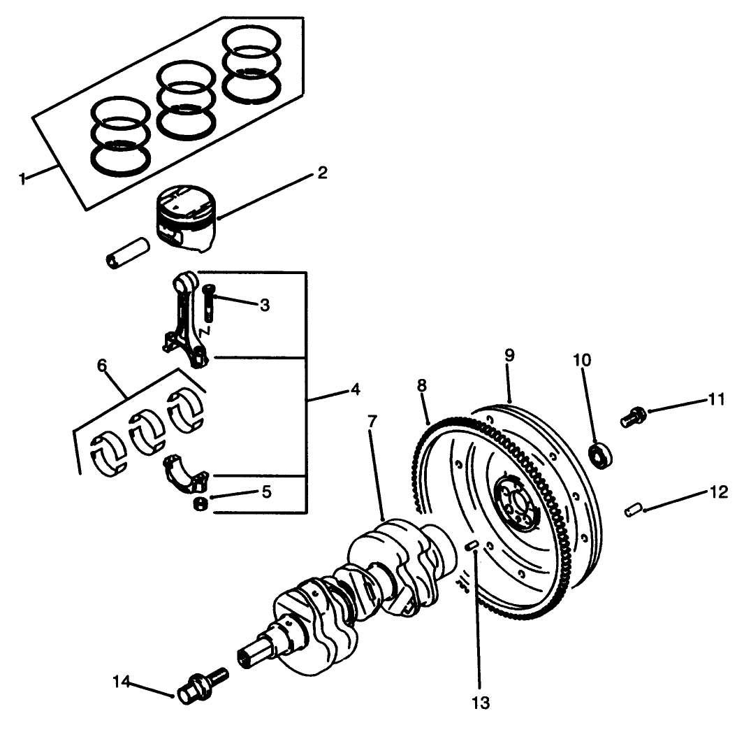 Piston & Crankshaft Assembly