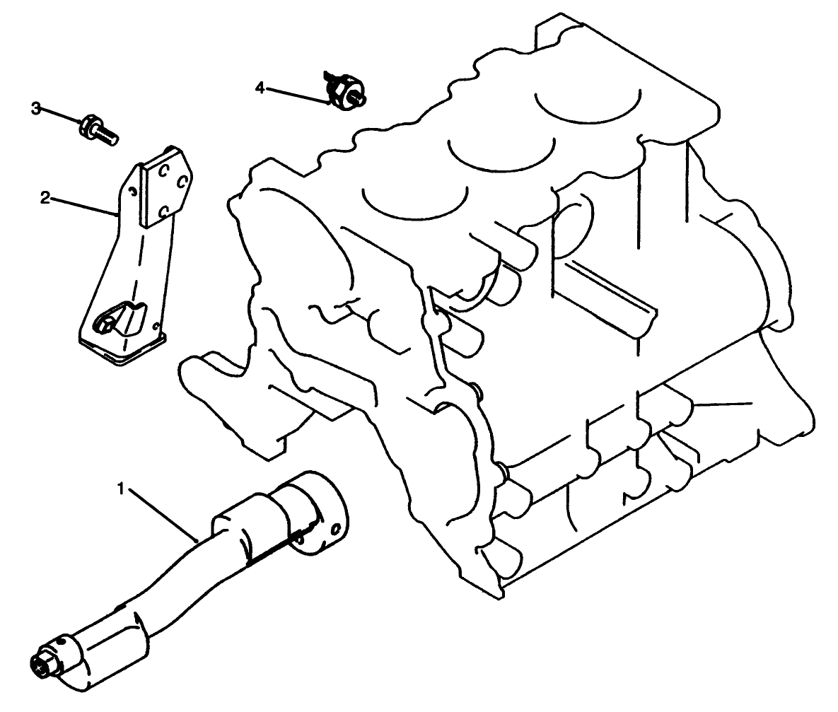 Balancer & Oil Pressure Switch & Engine Mount