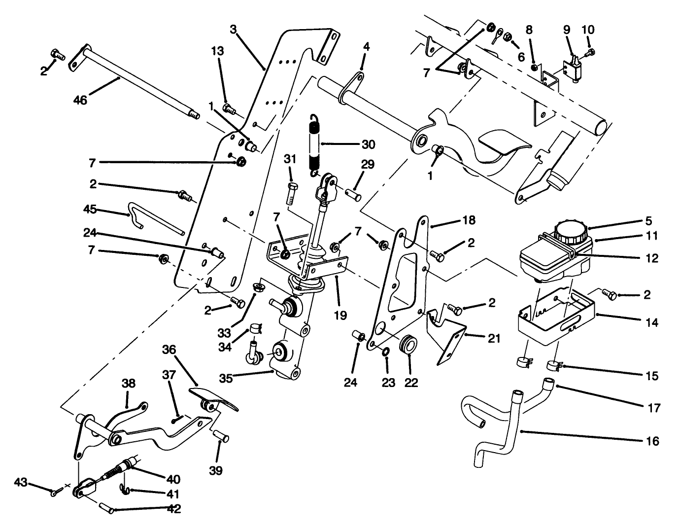Brake & Accelerator Pedal Assembly