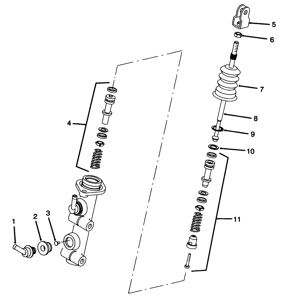 Master Brake Cylinder No. 87-3030