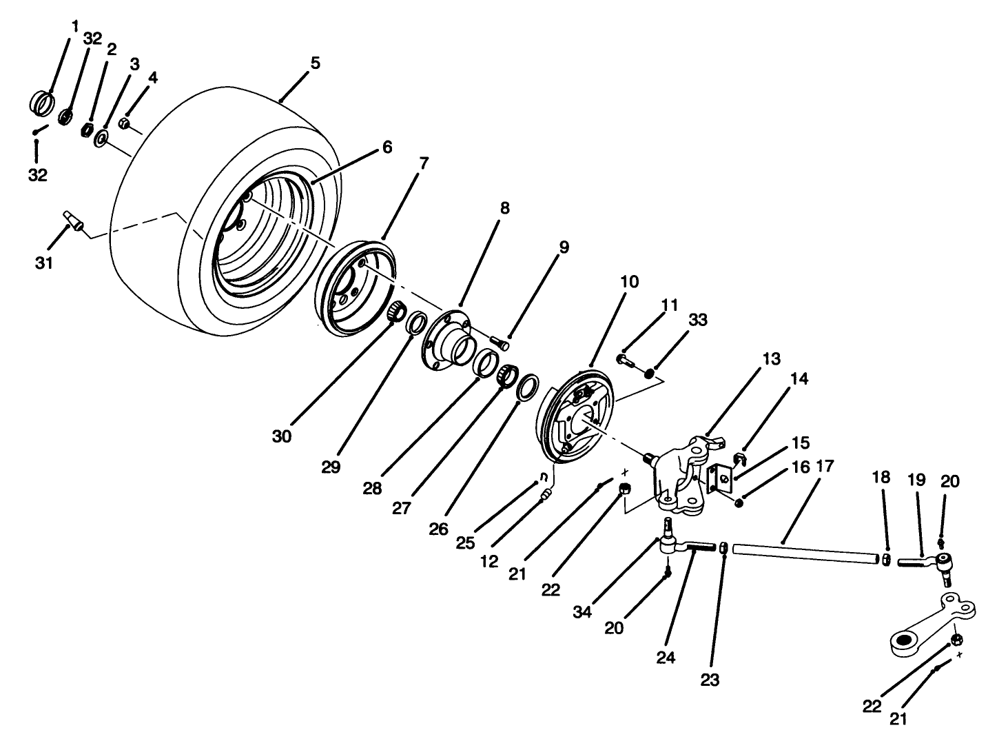 Front Wheel Assembly