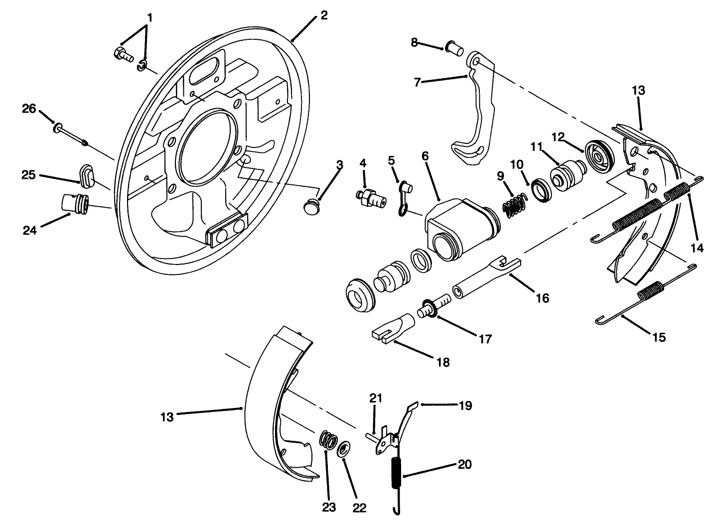 Front Brake Assembly