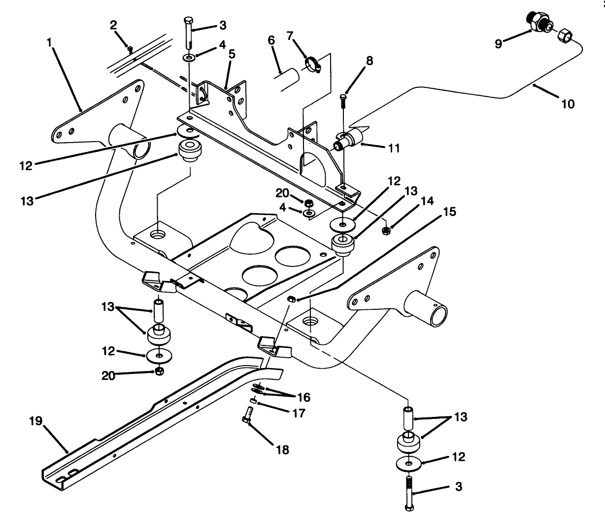 Engine Frame Assembly
