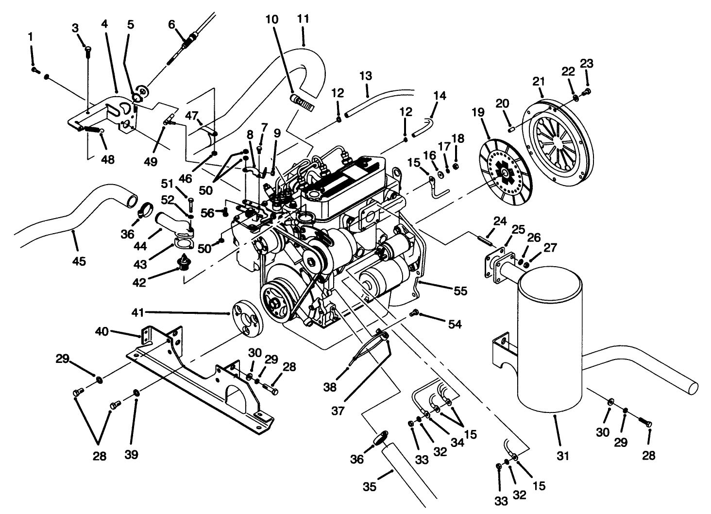 Engine Installation Assembly