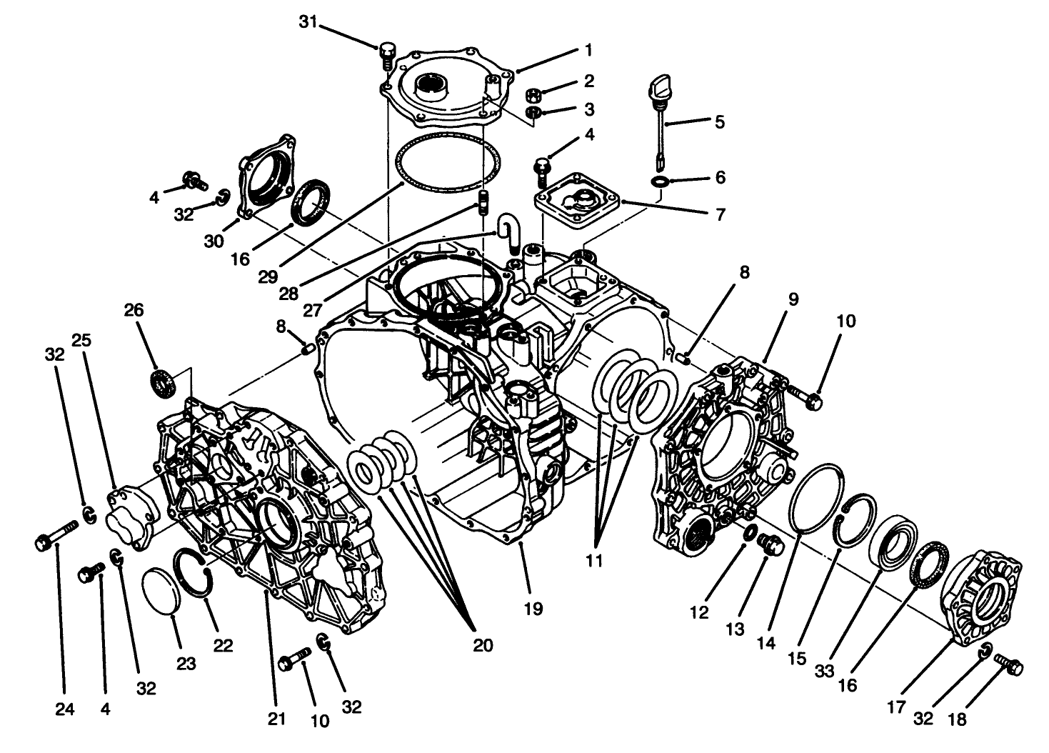 Transaxle Case Assembly