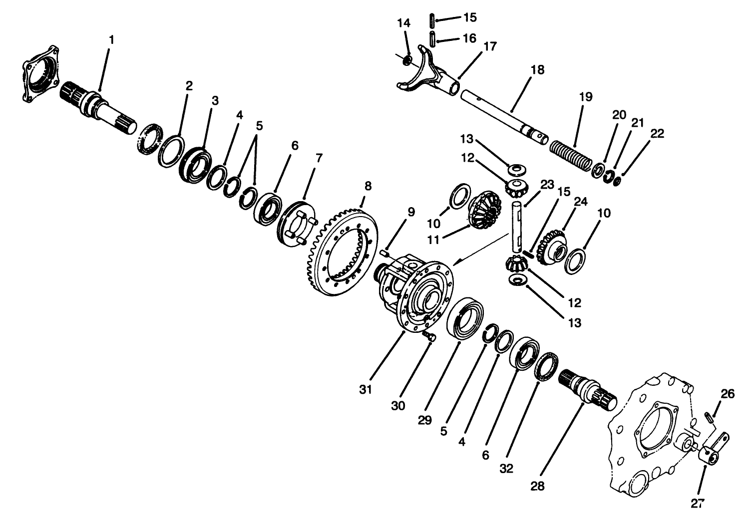 Differential Gear Assembly