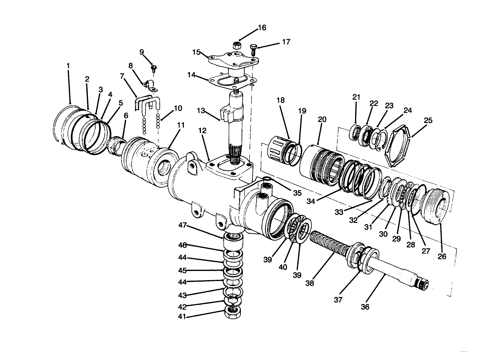 Steering Gear Assembly No. 87-1500