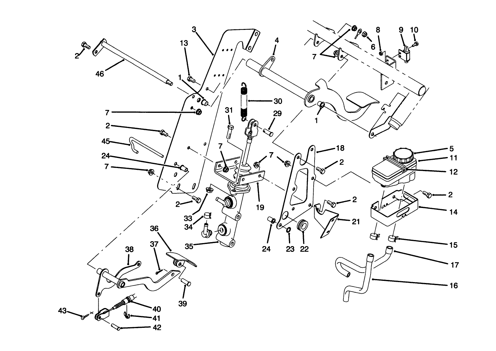 Brake & Accelerator Pedal Assembly