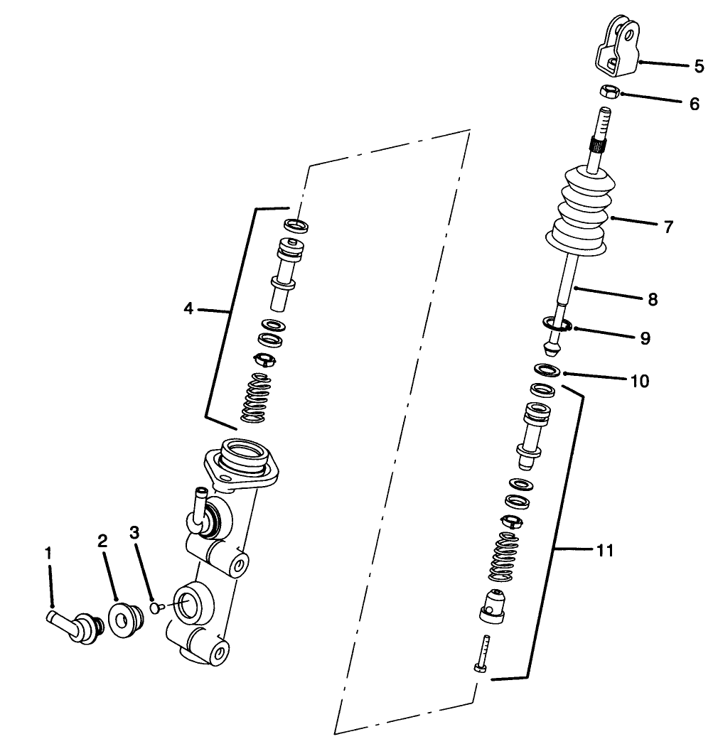 Master Brake Cylinder No. 87-3030