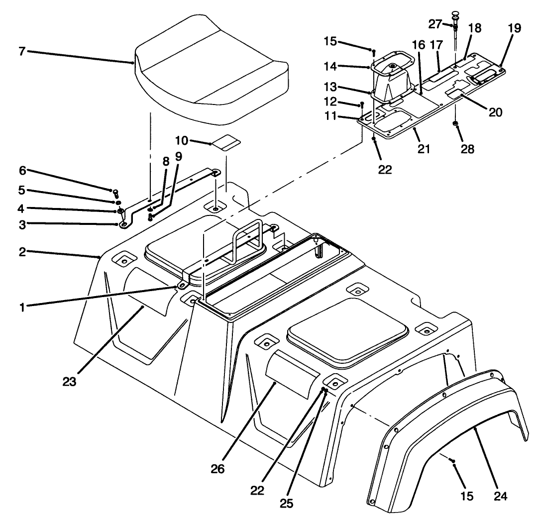 Seat Base Assembly