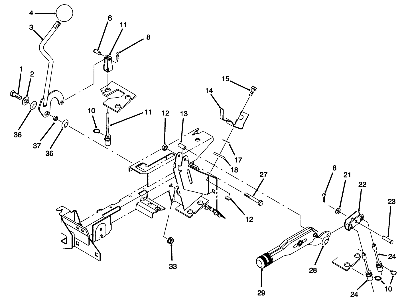 Differential Lock & Parking Brake Assemblies