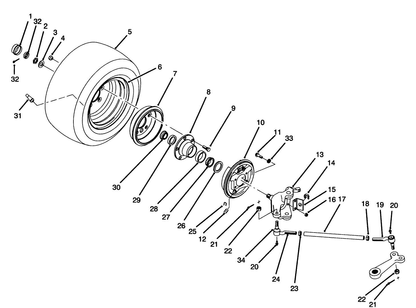 Front Wheel Assembly