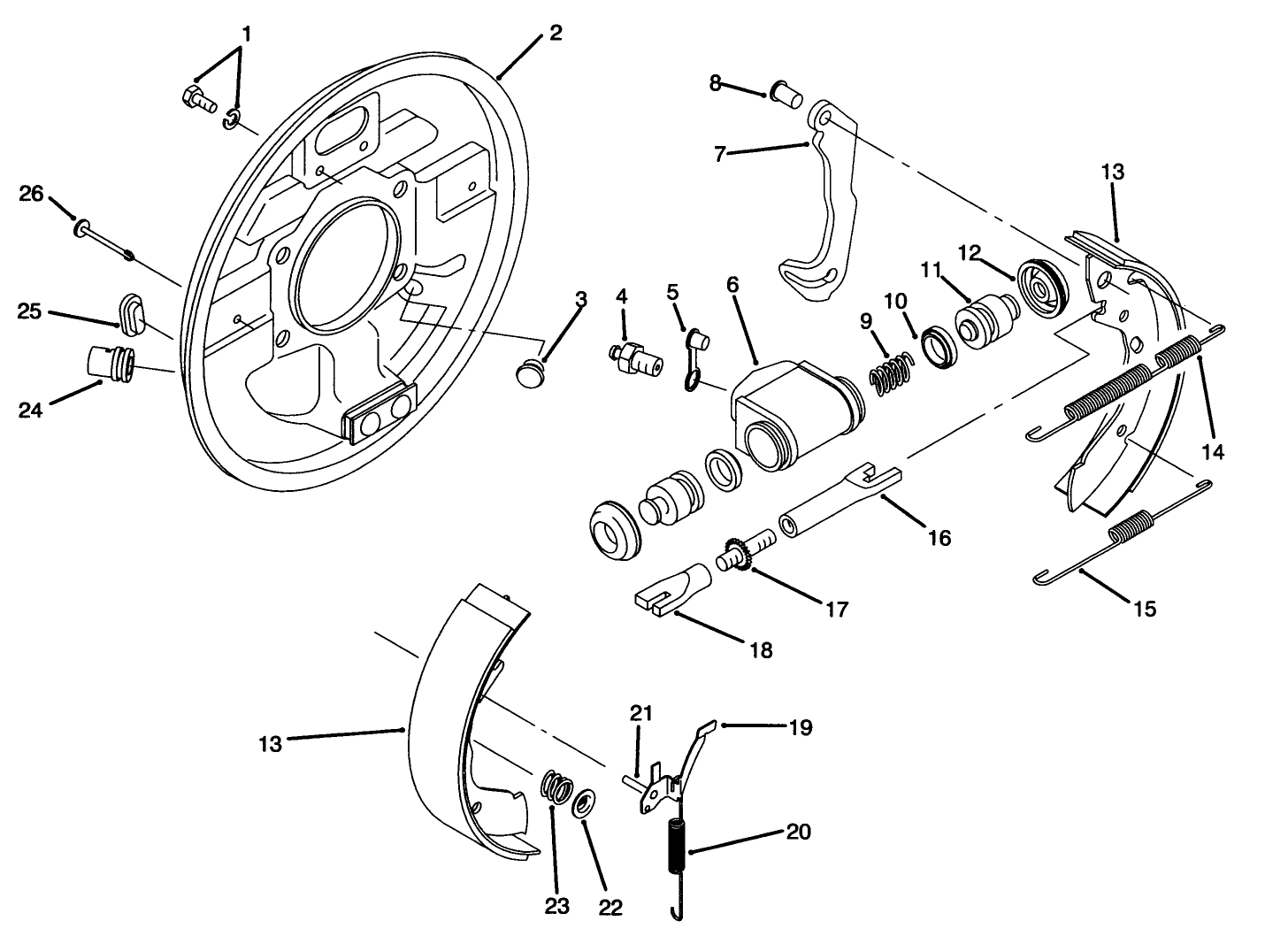 Front Brake Assembly