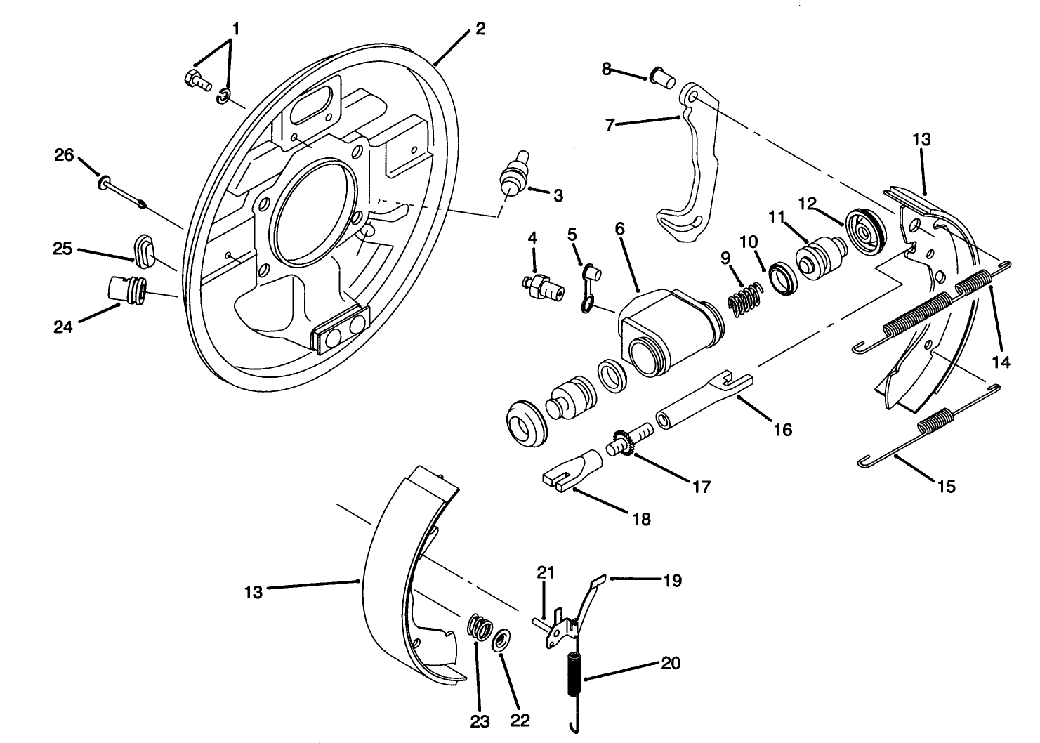 Rear Brake Assembly