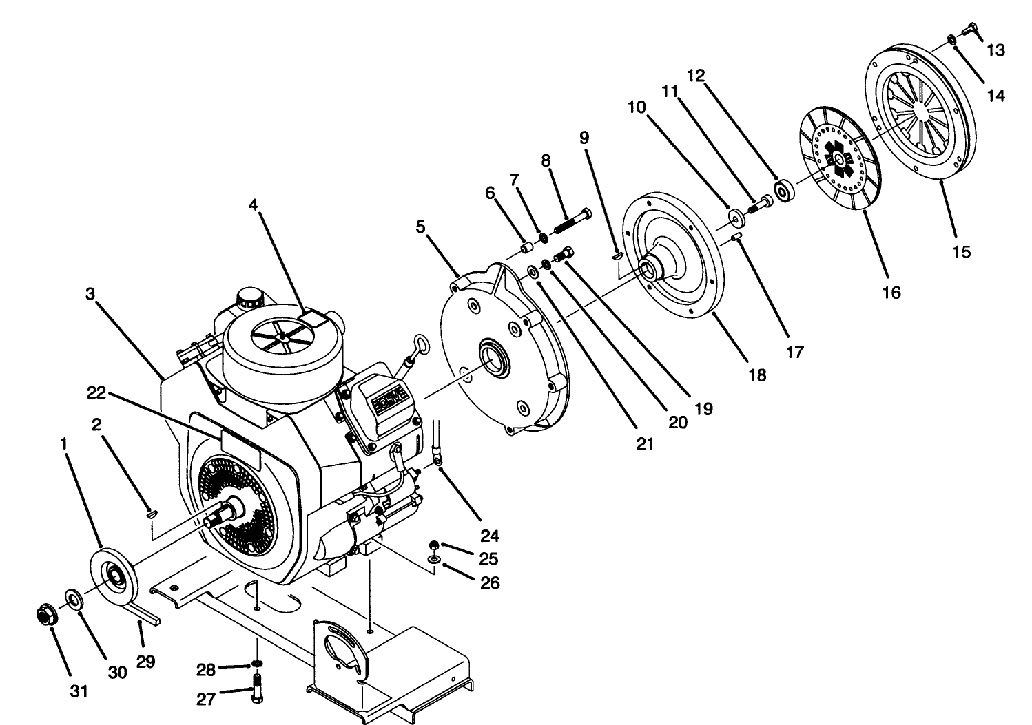 Engine Installation Assembly