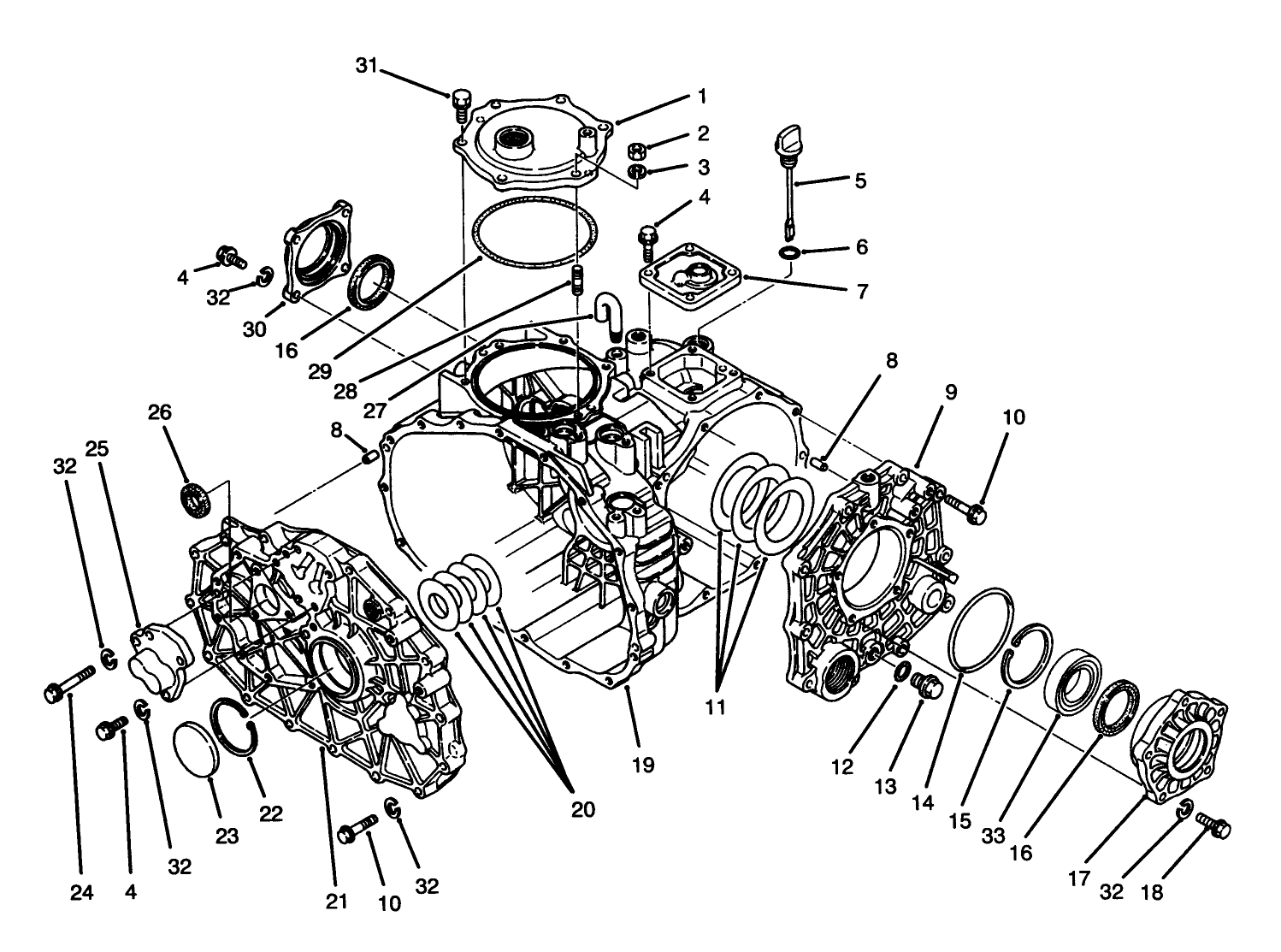 Transaxle Case Assembly