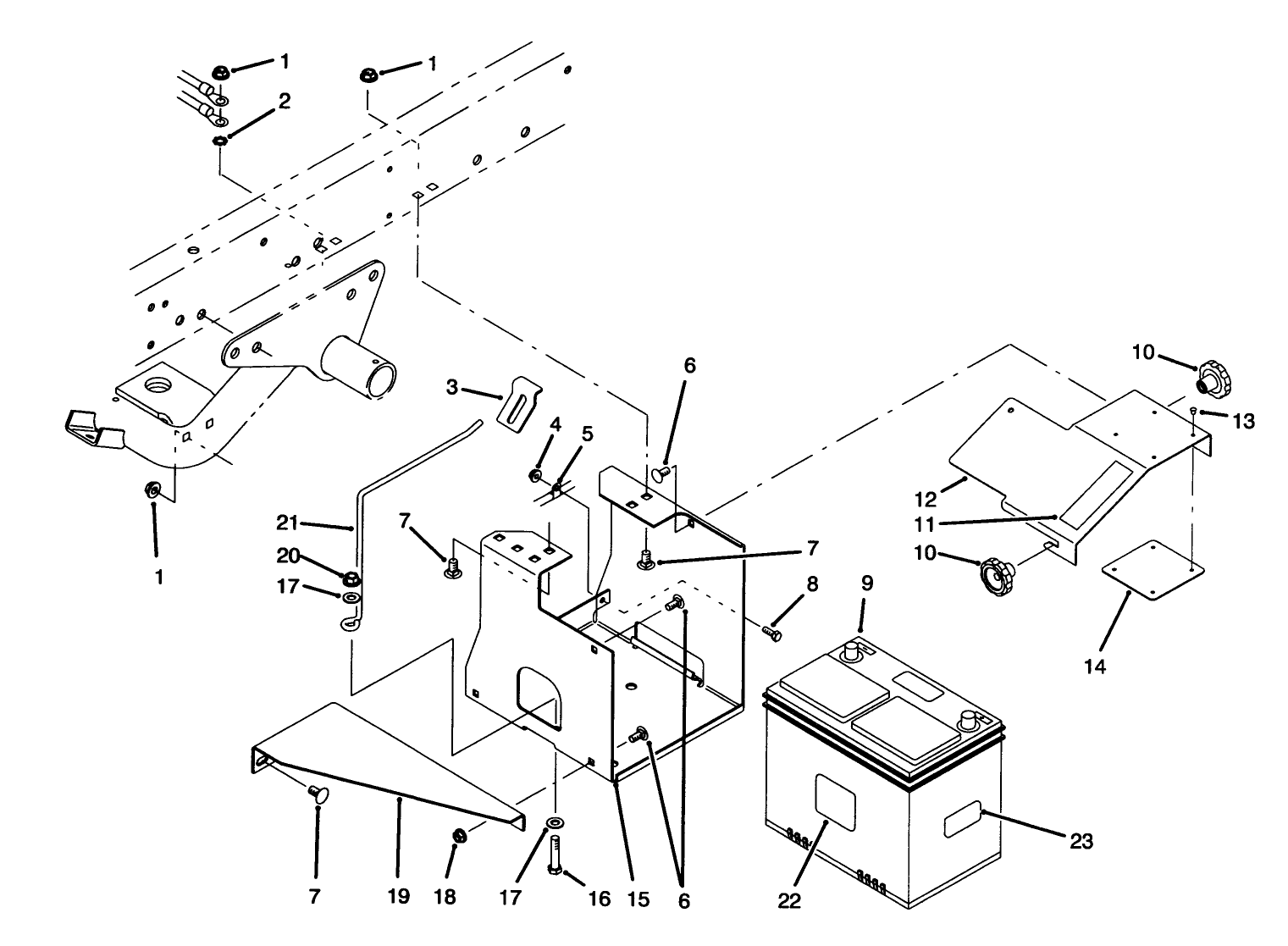 Battery Mount Assembly
