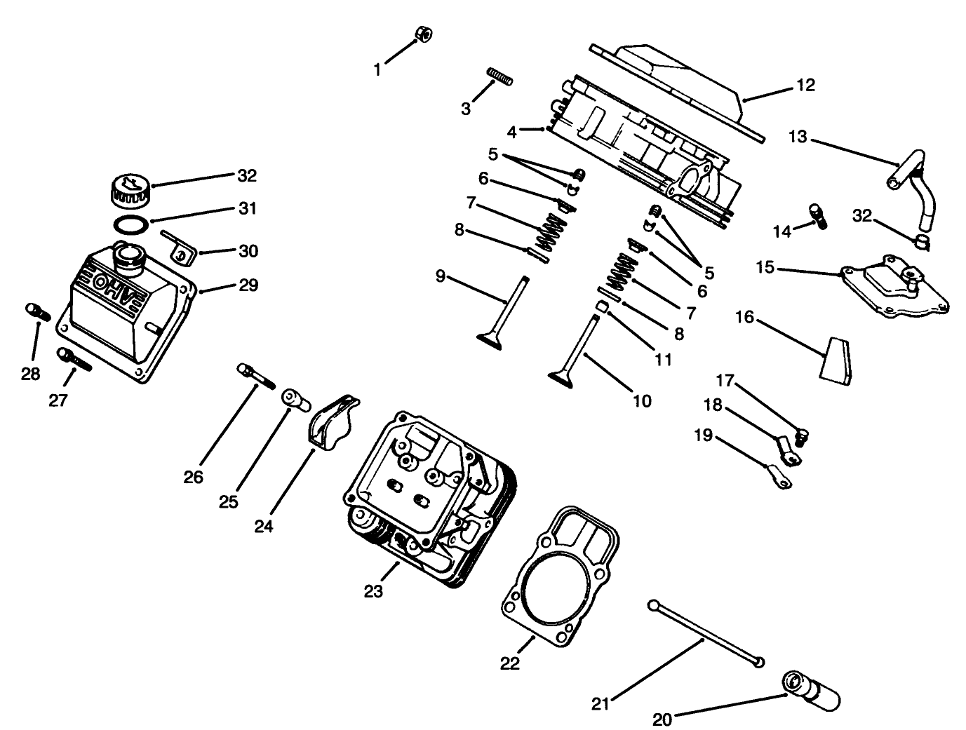 Engine Kohler Model Ch22s Spec. No. 66513 (cont.)