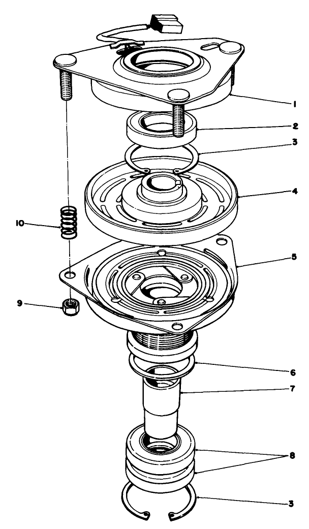 Electric Clutch Assembly No. 70-8020