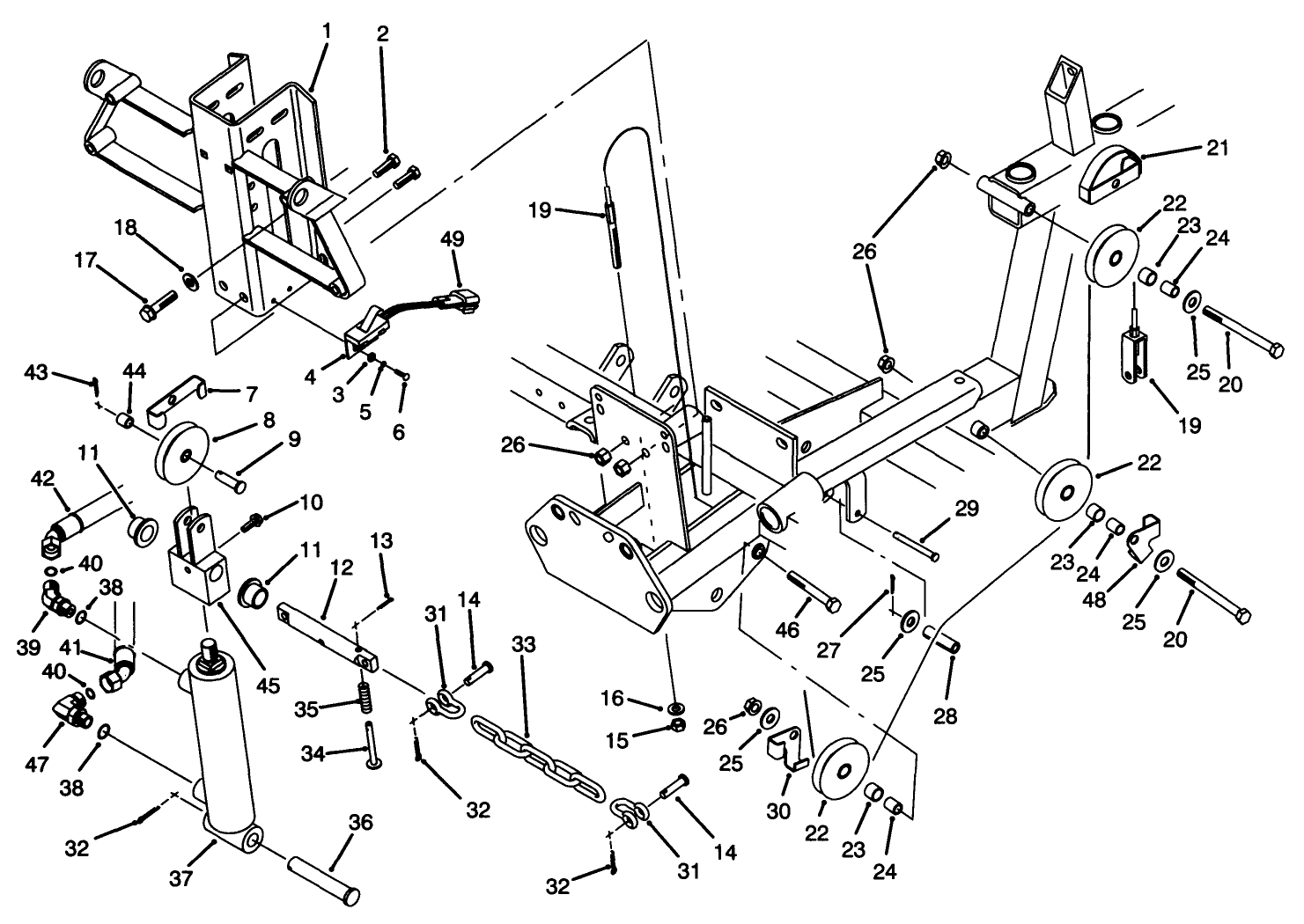 Cutting Unit Lift Assembly