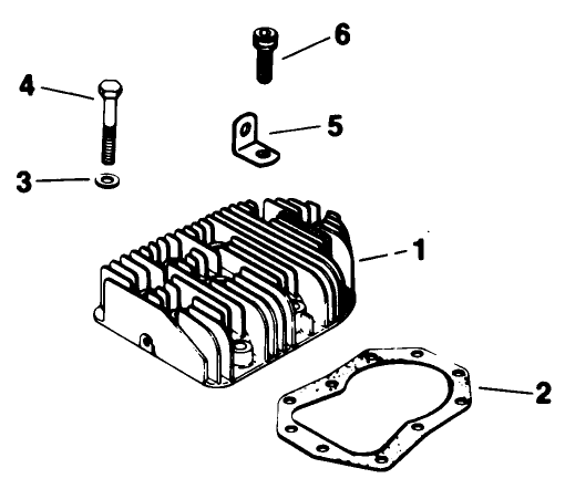 Cylinder Head-Engine Kohler Model No. M16qs Spec No. 711563