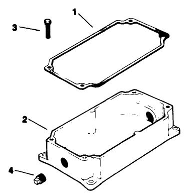 Oil Pan-Engine Kohler Model No. M16qs Spec No. 711563