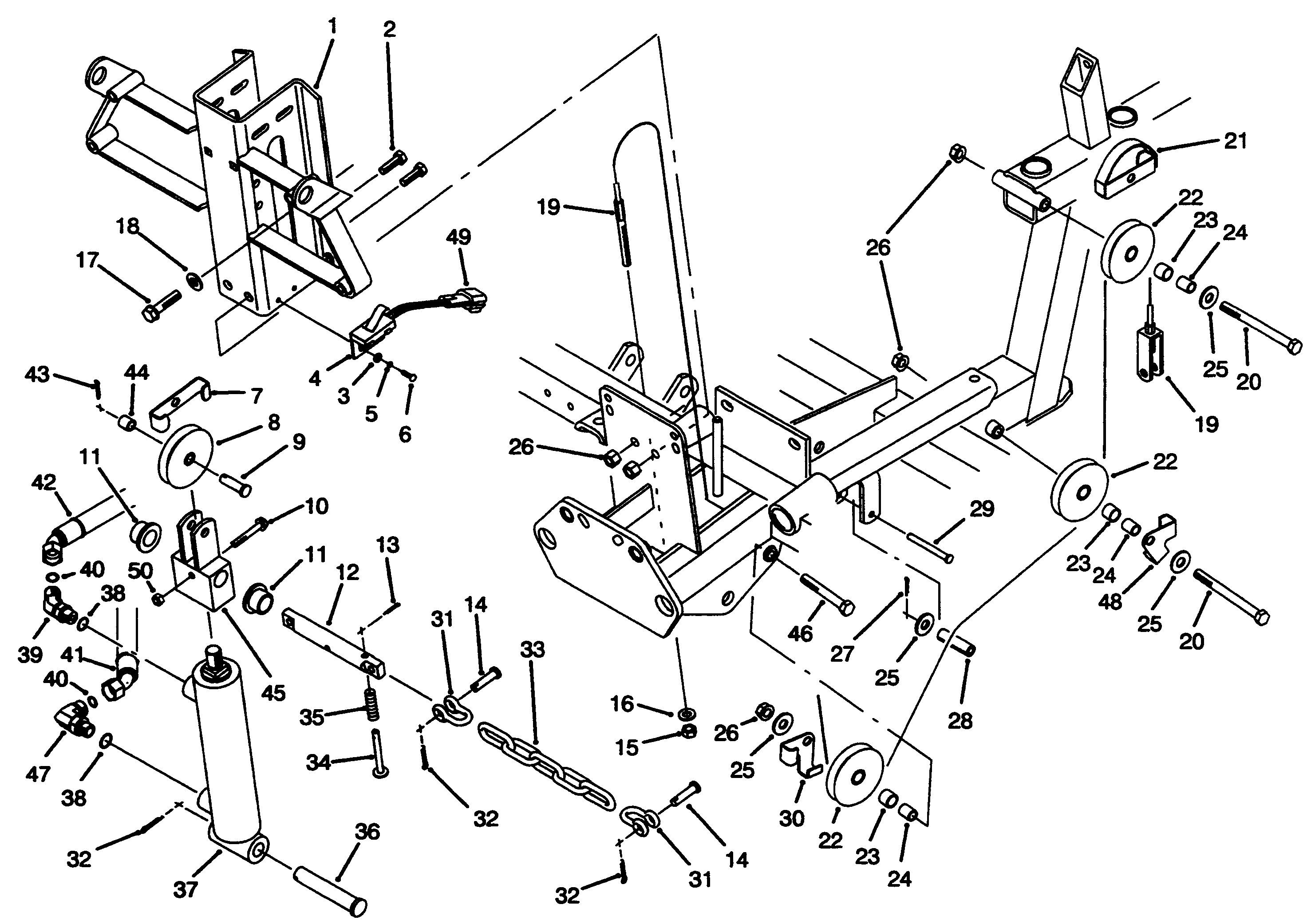Cutting Unit Lift Assembly