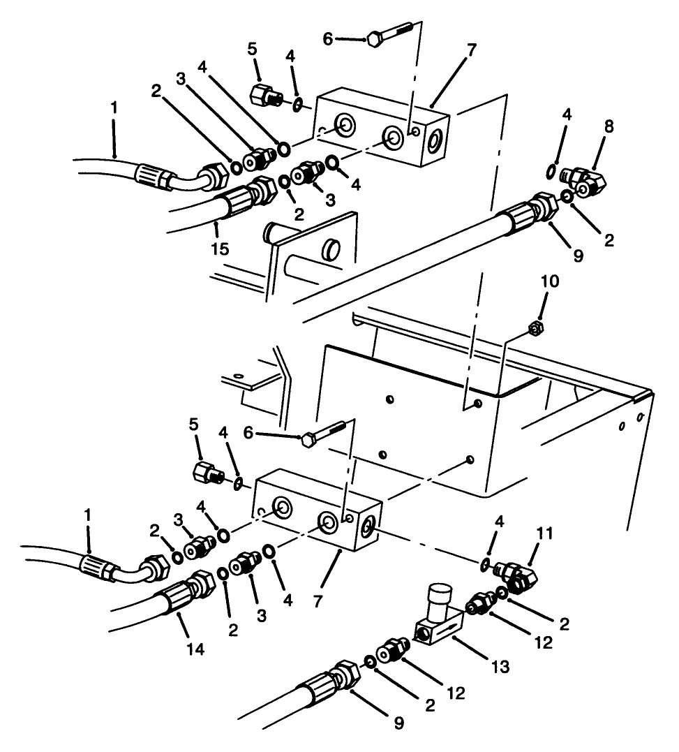 Rear Hydraulic Manifolds