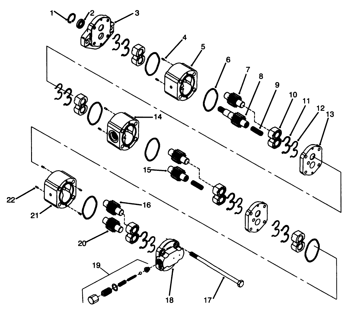 Hydraulic Pump No. 93-1376