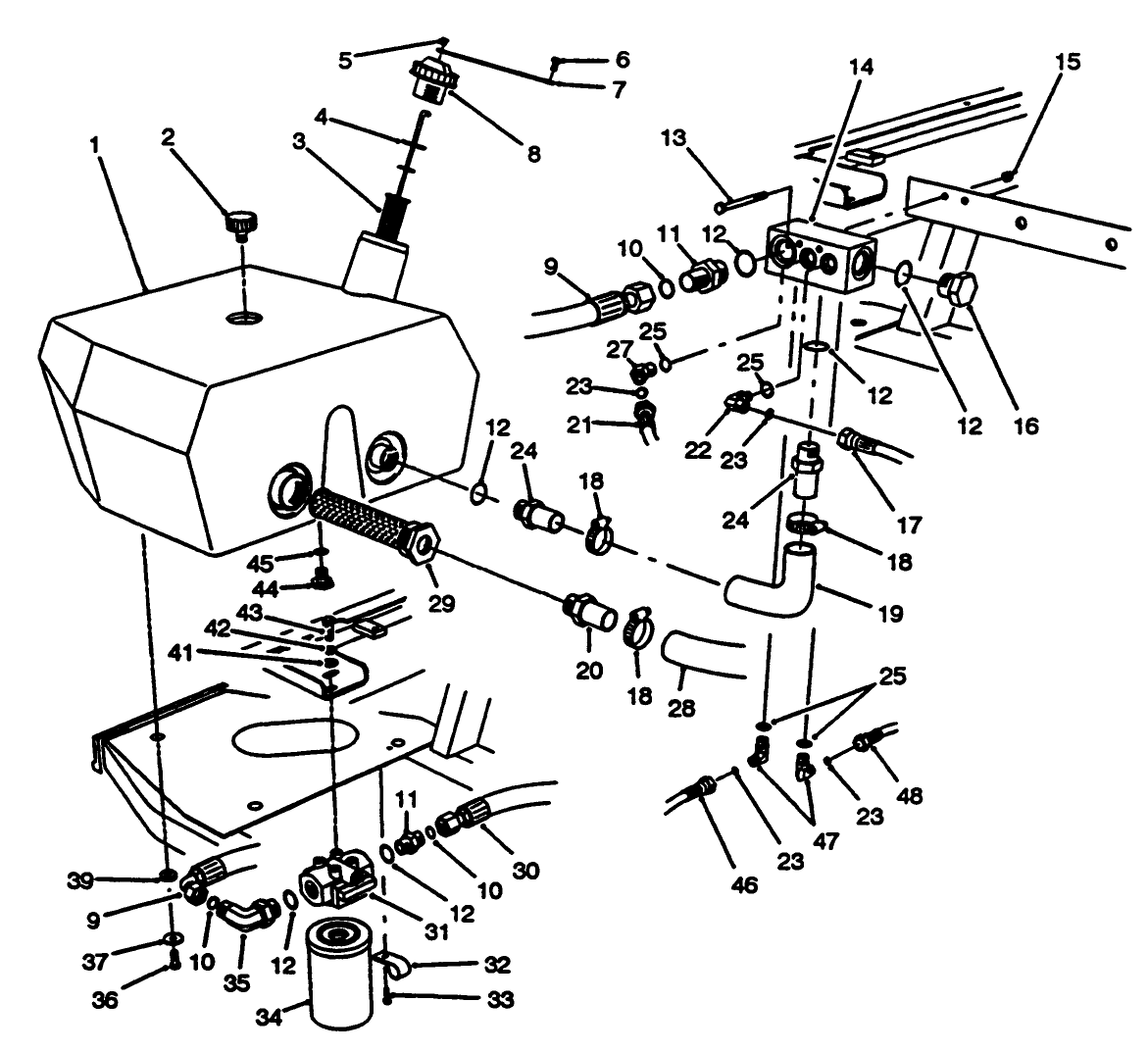 Hydraulic Reservoir Assembly