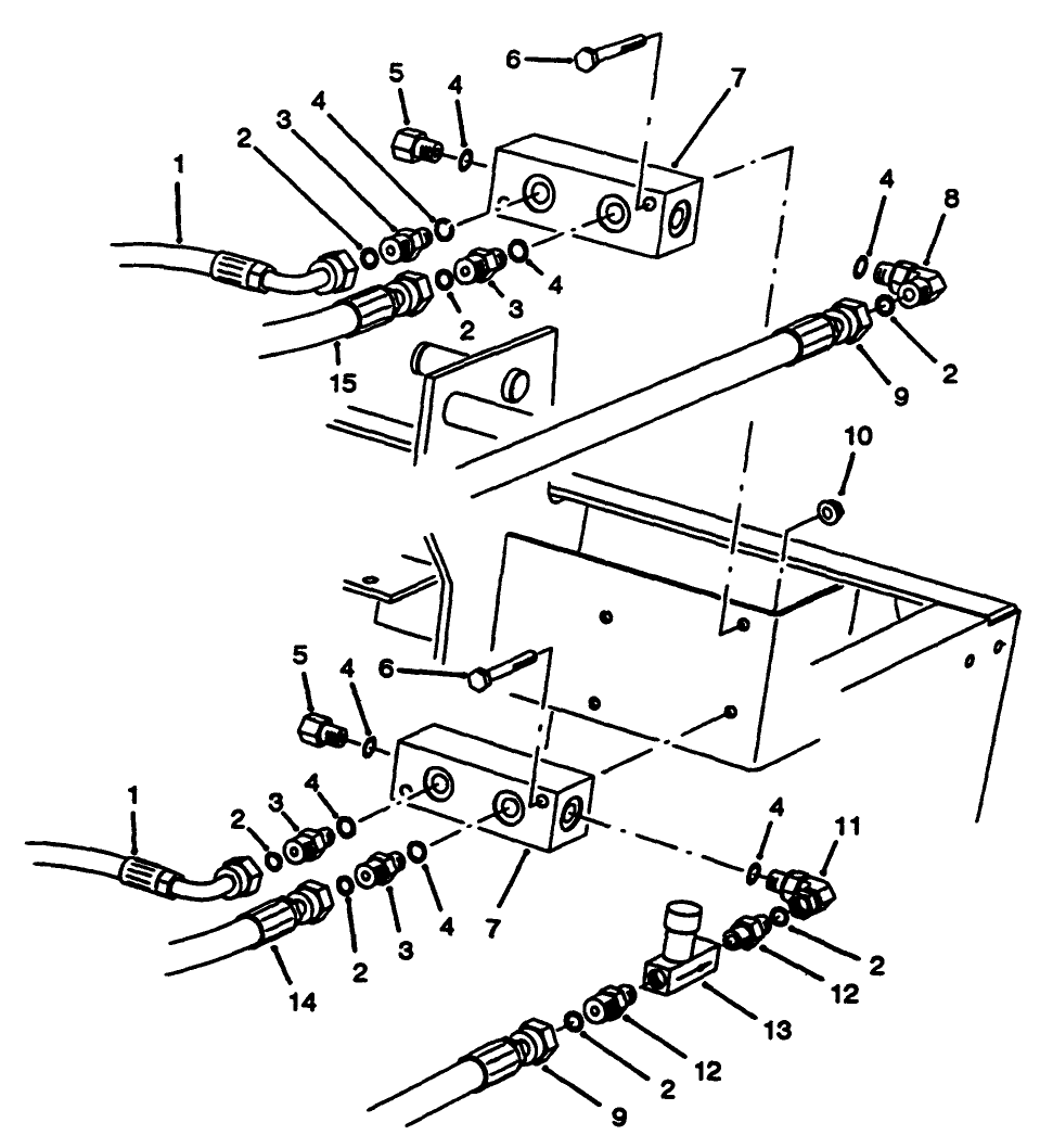 Rear Hydraulic Manifolds