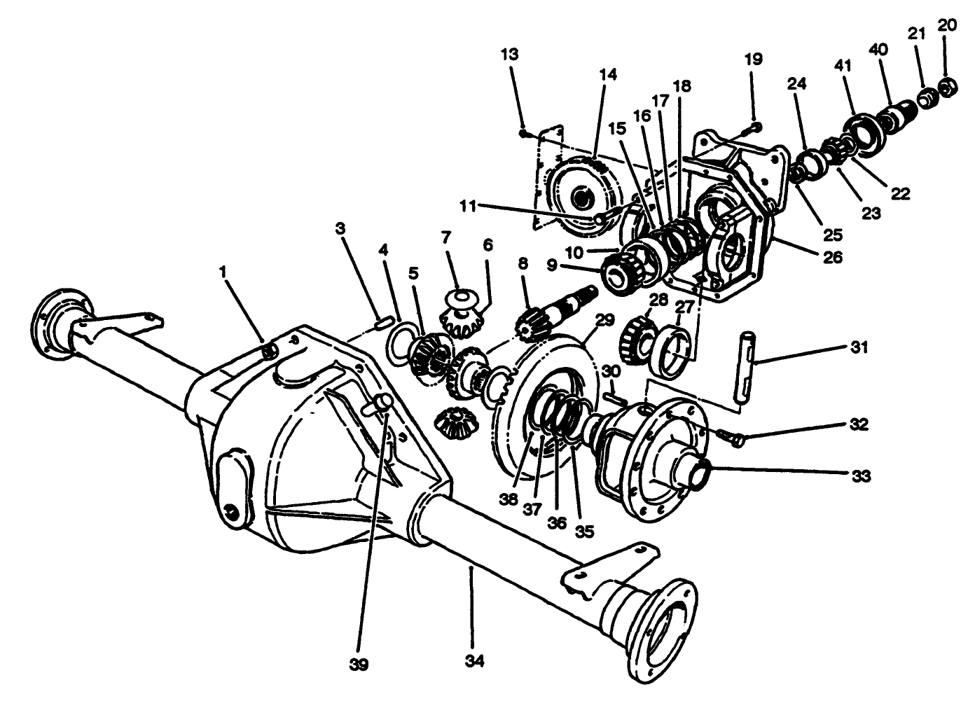 Front Axle Assembly No. 93-0084