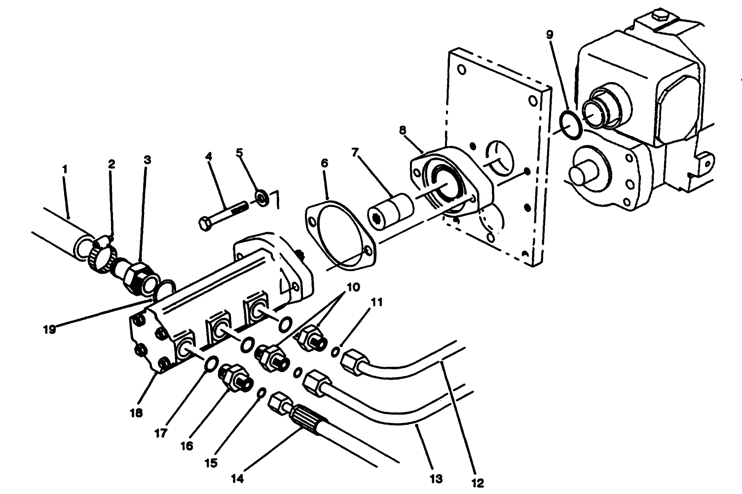Gear Pump Installation Assembly