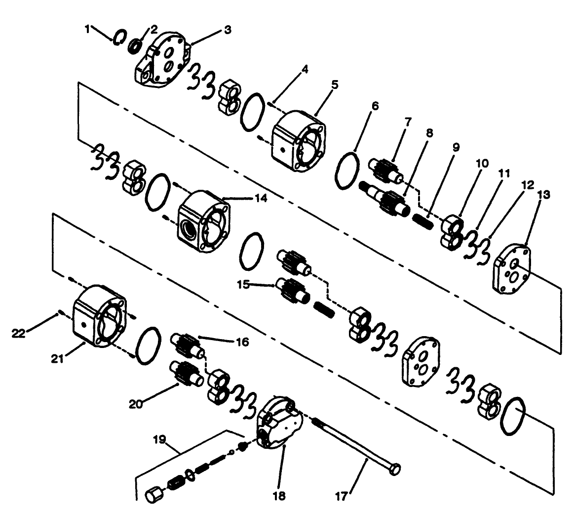 Hydraulic Pump No. 93-1376